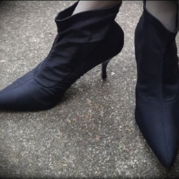 High-Heeled Ankle Bootie - Picture 2 of 11
